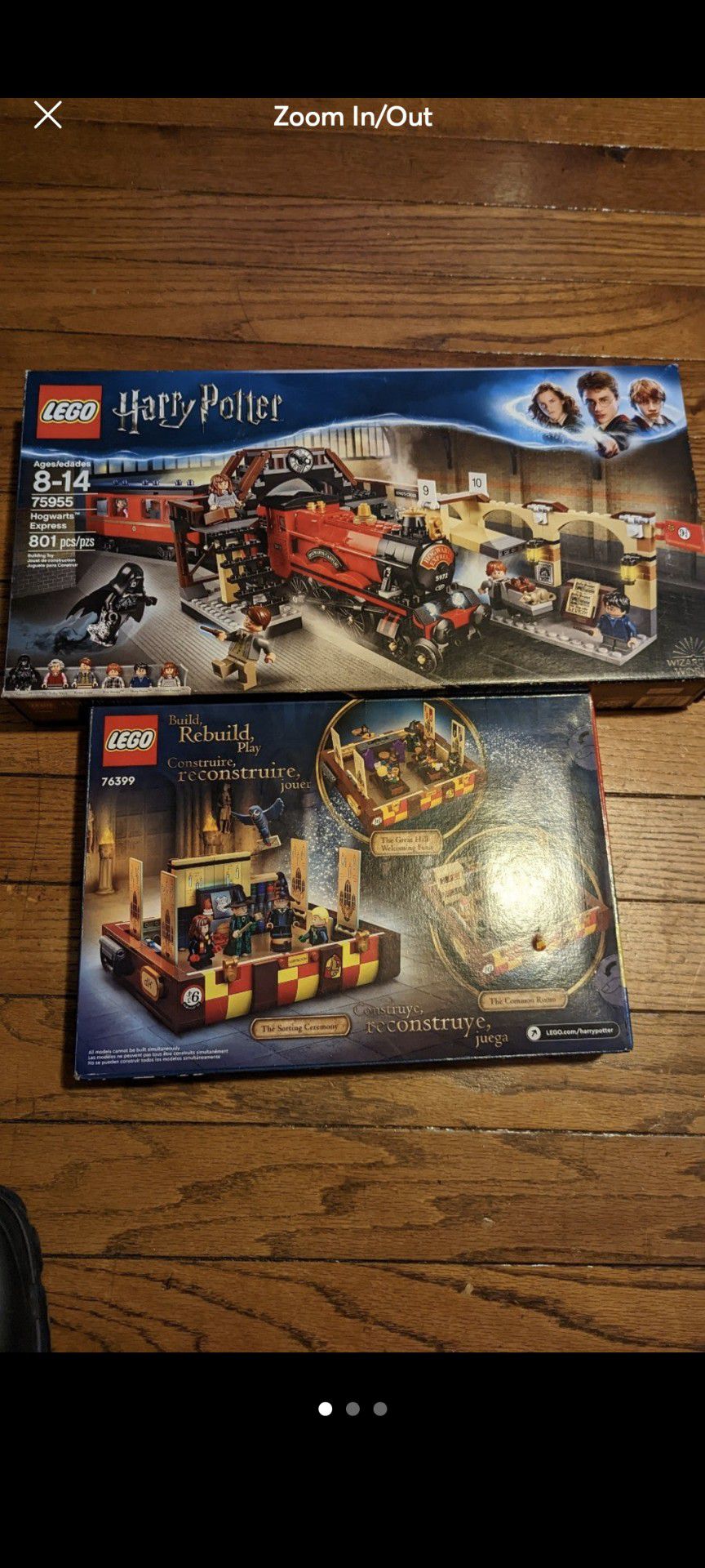 Two Harry Potter Lego Items Never Been Open