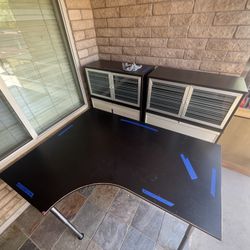 IKEA Desk With File Drawer