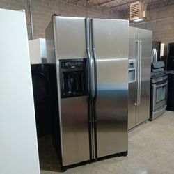 Kenmore Refrigerator Side By Side Stainless Steel 