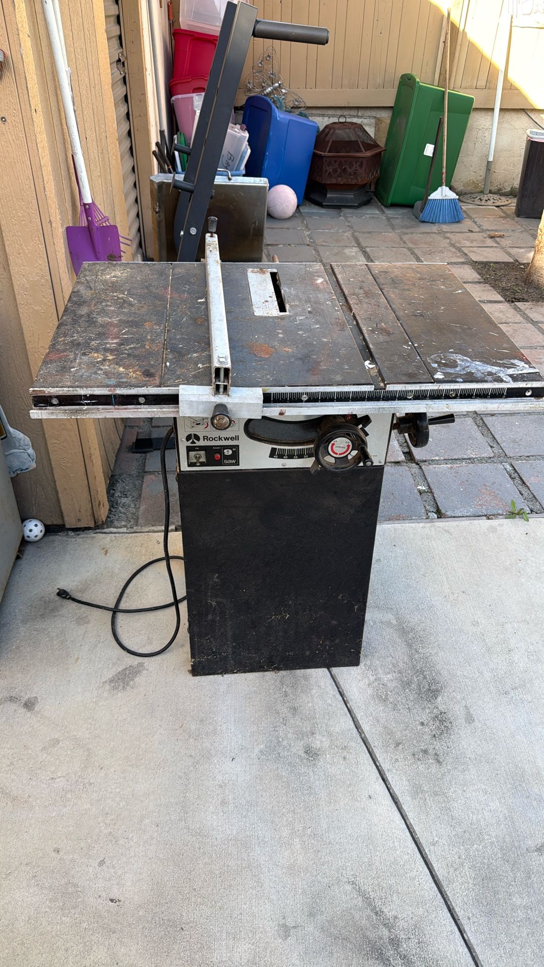 Rockwell Table Saw 