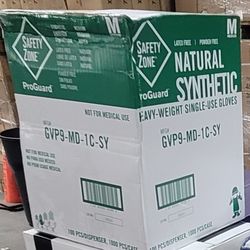 Limited Quantity 🚨 1000 CASE of Synthetic  Vinyl Gloves | Great Thickness and Smooth finish