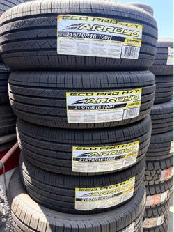 215/70/16 arroyo  #4 New Tires Mount & Balance // Set De 4 Llantas Nuevas Instaladas Y Balanceadas