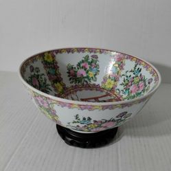 Porcelain Punch Bowl