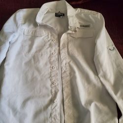 HABIT YOUTH SIZE M FISHING SHIRT New