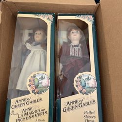 Two Anne of Green Gables Dolls