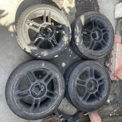 Black Sport Honda Wheels, Universal