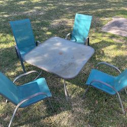 Patio Outdoor Table And Chairs 