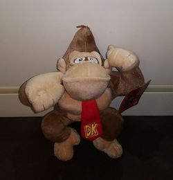 Brand New 7" Donkey Kong Plush