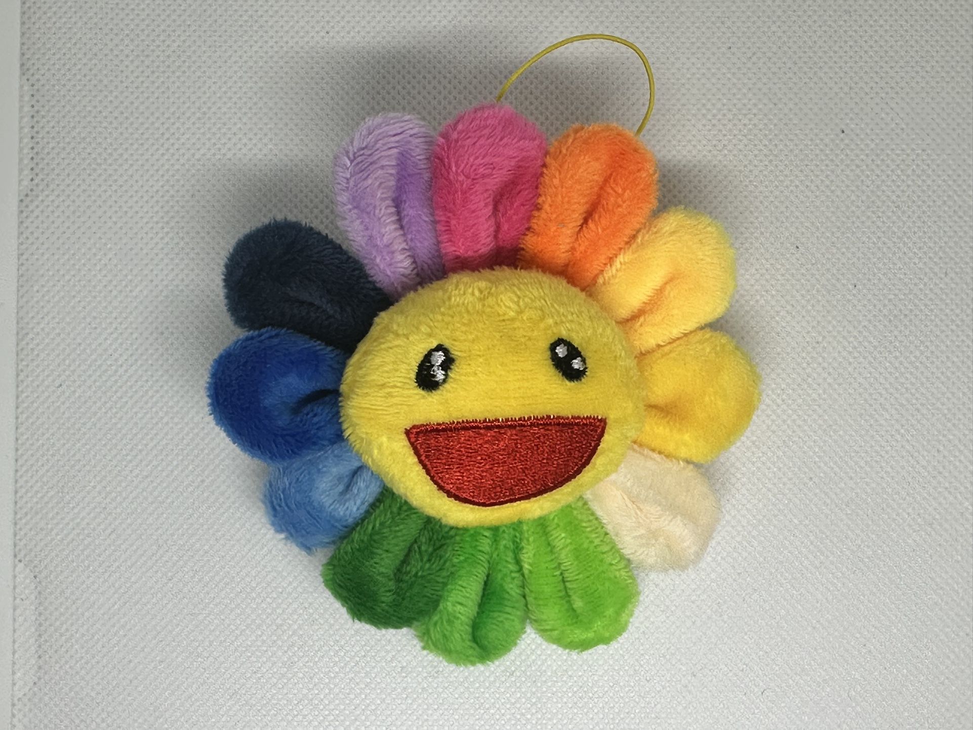 Takashi murakami flower plush pin