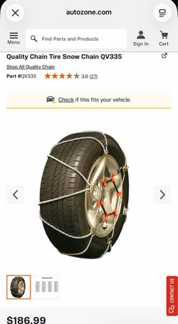 Quality Chain Tire Snow Chain QV335