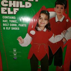 Child Elf Halloween And/Or Christmas Costume 🎃🎅