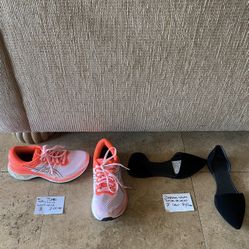 Tenis TOKIO Asics Worn Once Size 8 $60 , Flats Native De Velvet New - Size 7 $25 , Zapatos De Tela Steve Madden Used Size 7.5 $15 