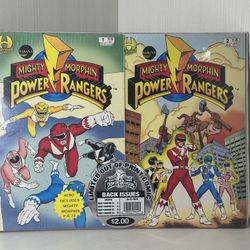 1994 Power Rangers Comic Books Factory Sealed 