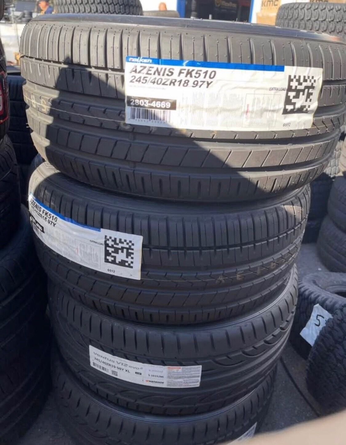 New Falken 245/40R18 Tires