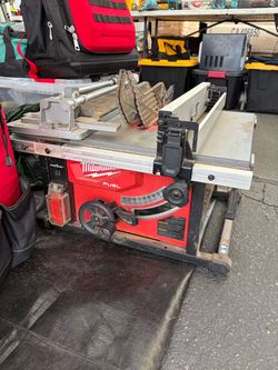 Milwaukee onekey table saw