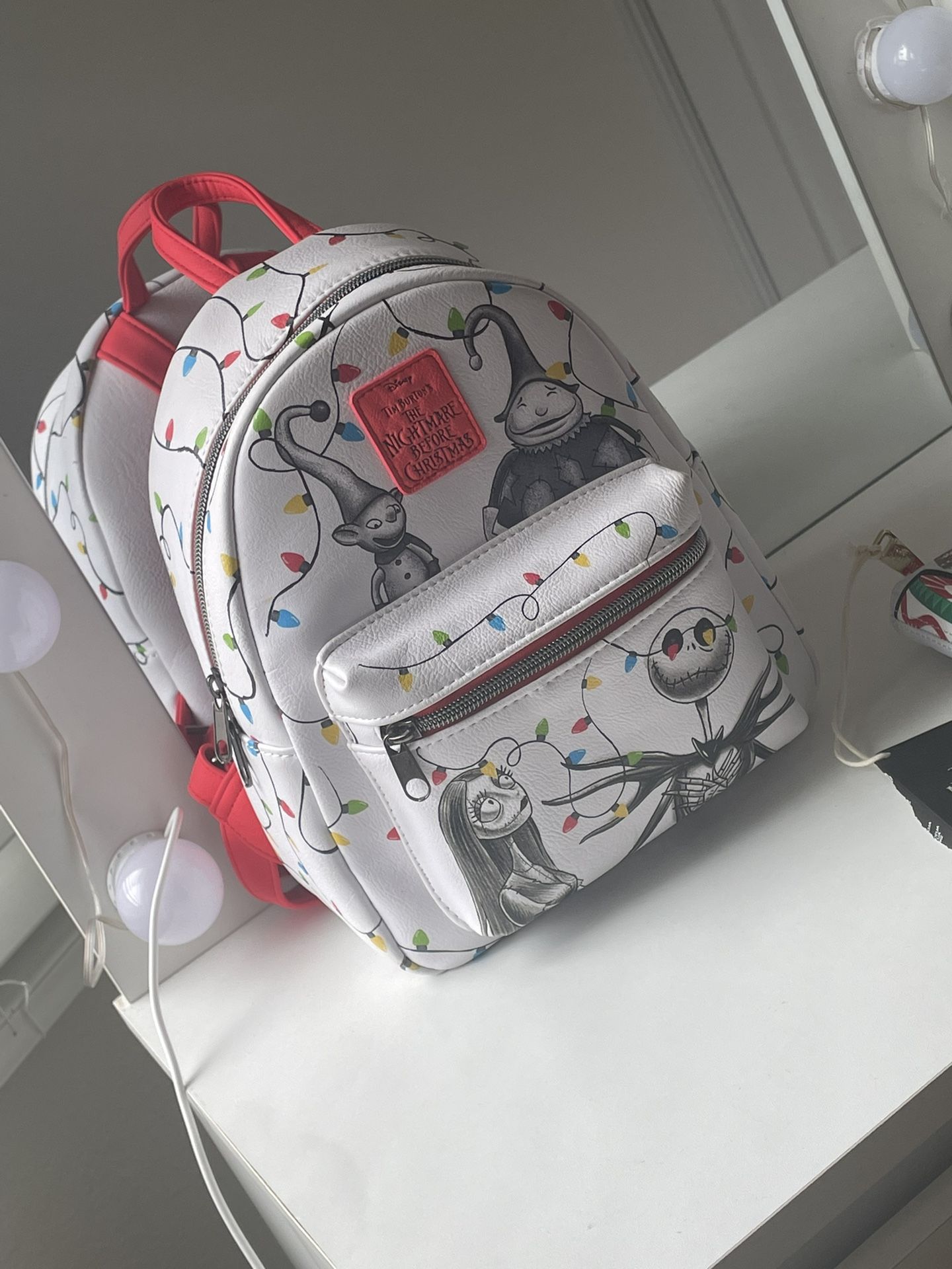 The Nightmare Before Christmas Mini Backpack With Matching Wallet
