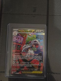 Mega Scrafty Ex NM+ ASCENDED HEROES pokemon