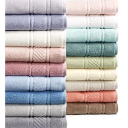 100% Cotton Bath Towel, 30" x 54", Martha Stewart Collection