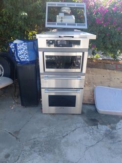 Conventional oven and microwave and dishwasher