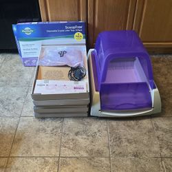 ScoopFree Litter Box With Litter