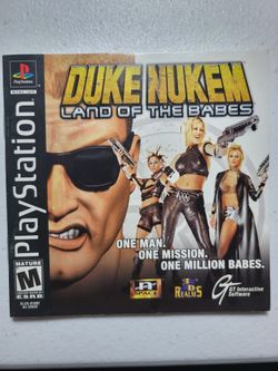 Duke Nukem Land Of The Babes Manual Only