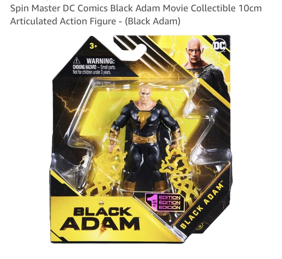 DC Toy - Black Adam- DC Comic Black Adam