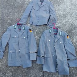 Vintage German Bundeswehr Wachbataillon Uniforms