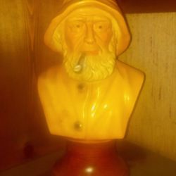 Old Man At Sea Statue 