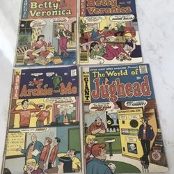 🔥4 RARE VINTAGE ARCHIE Comic Books🔥 Great Buy!!  Excellent Collectible 💎