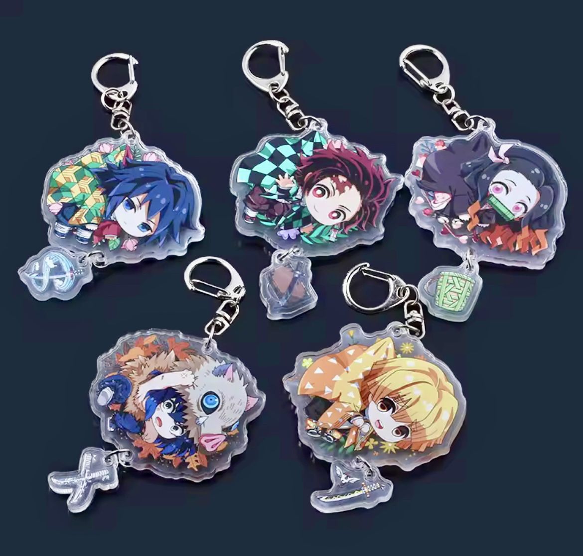 Demon Slayers Acrylic Keychains High Quality *2 for $10*