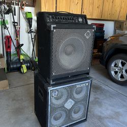 SWR Bass Amp & Goliath II Speakers