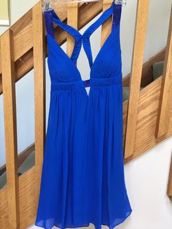 Royal Blue Dress with Sequins for Homecoming/Prom