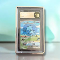 Paldean Fates Mew 232 Bubble Mew Pristine 10 Cgc 