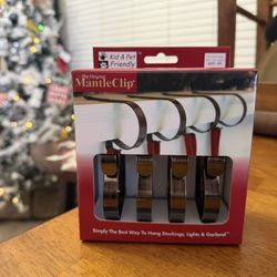 Mantle Clips For Stockings 