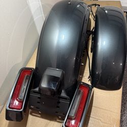 HD Front And Rear Mudgaurd Fairings
