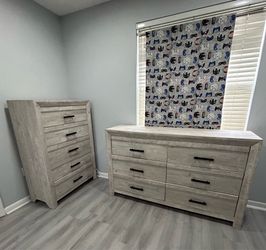 Dresser and Chess Set