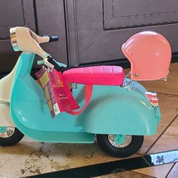 Our Generation Scooter With Helmet