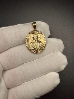 10K Yellow Gold San Judas