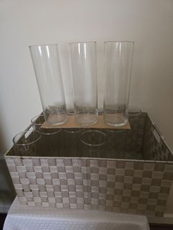 Glass vases