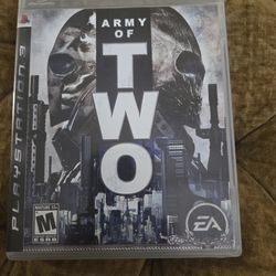Army of Two for the PlayStation 3.