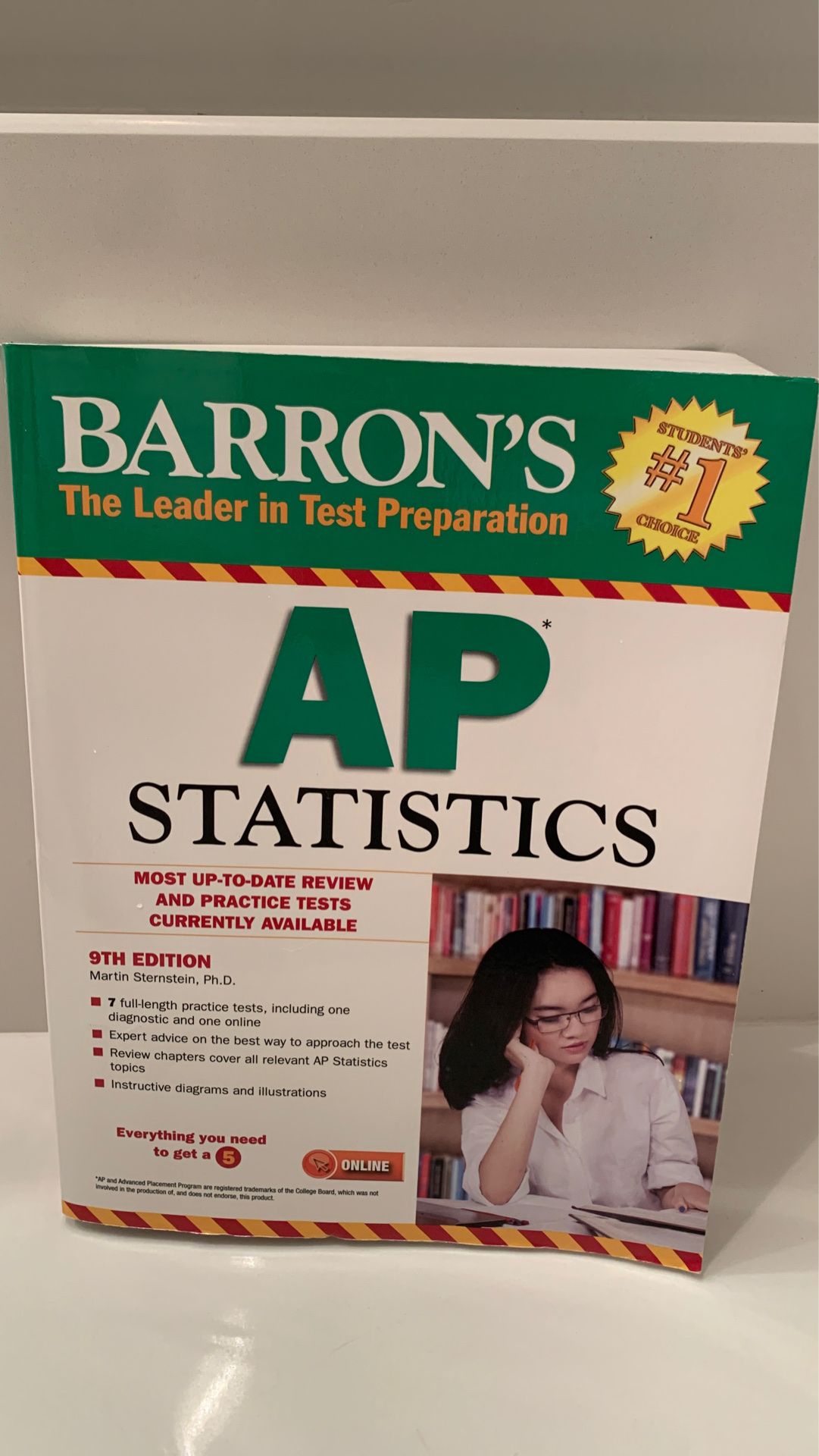 AP Statistics by Barrón 9th edition New!