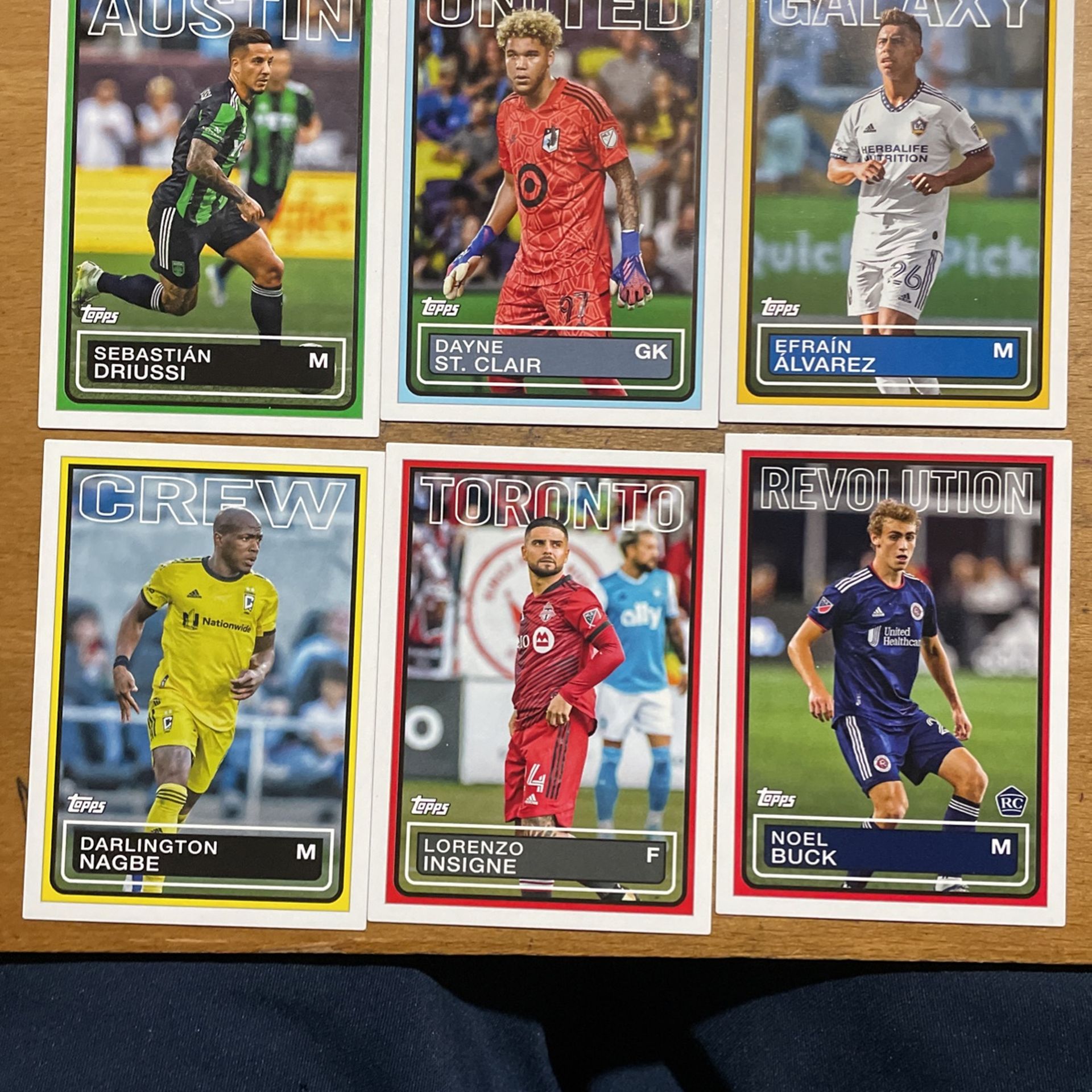 2023 TOPPS MLS LOT OF 20 1983T CARDS