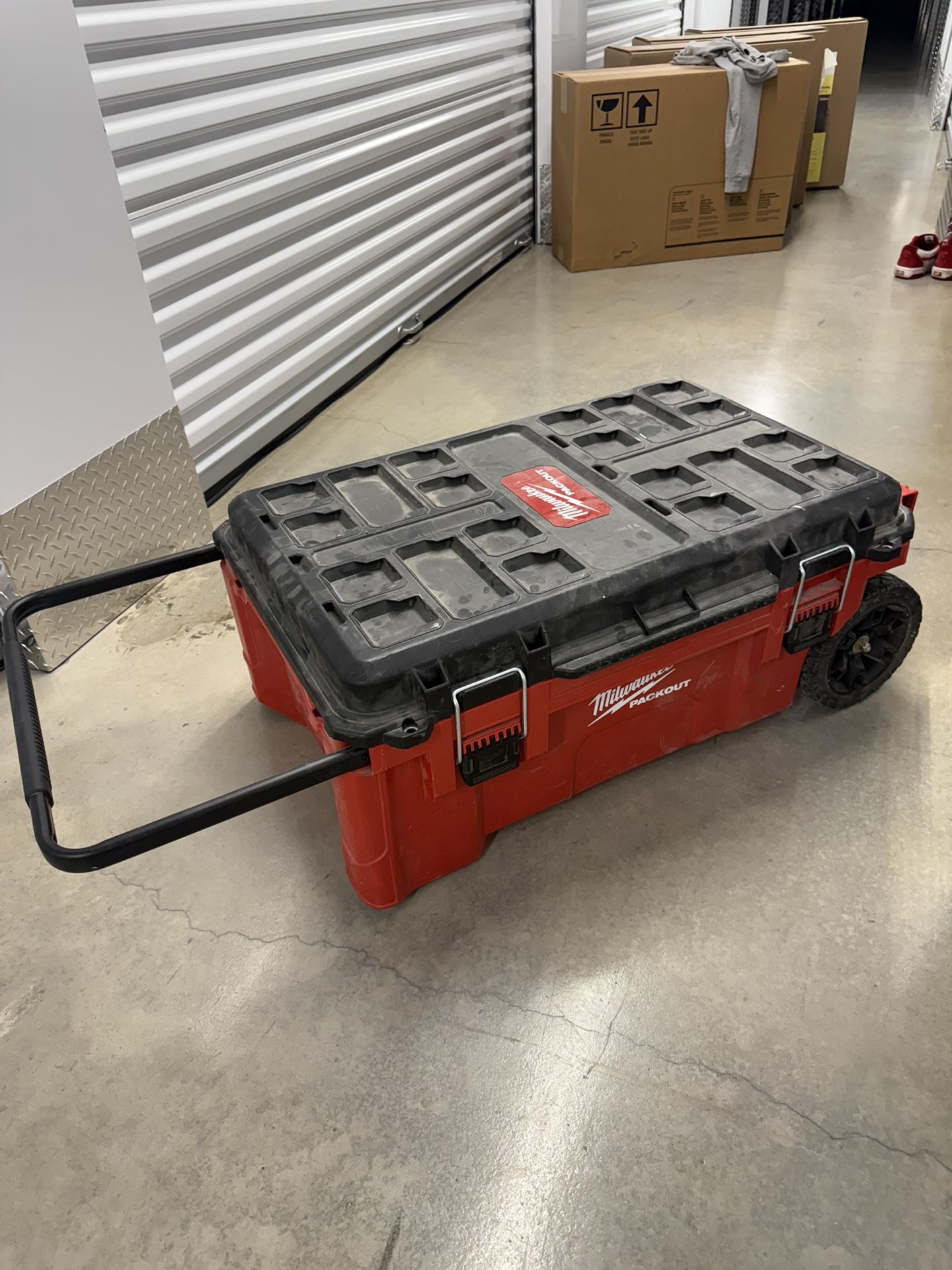 Milwaukee Pack out trunk