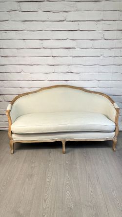French Provincial Settee Loveseat Couch