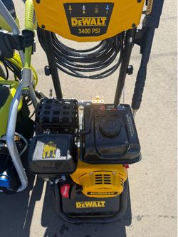 DeWalt 3400 psi gas pressure wash