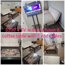 Futon-Tables-Tv & Stand