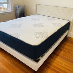 Mattress And Bed Frame Queen Size Brand New In Boxes Delivery 🚚 Available 