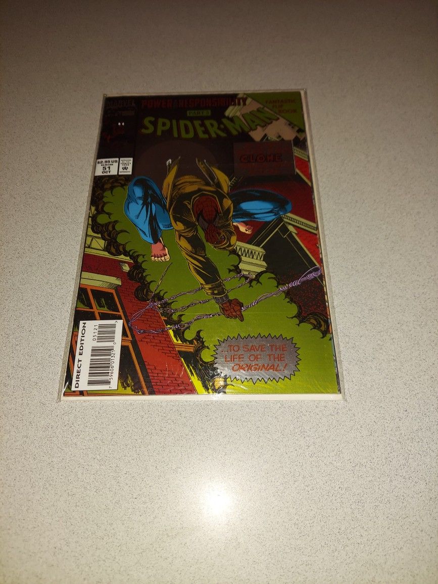 1994 SPIDER-MAN #51 COMIC BAGGED AND BOARDED