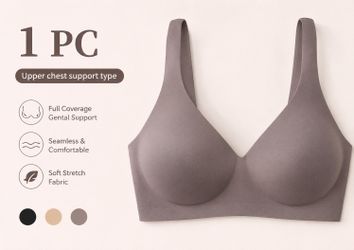 Women’s Wireless Push Up Bra Size S – New