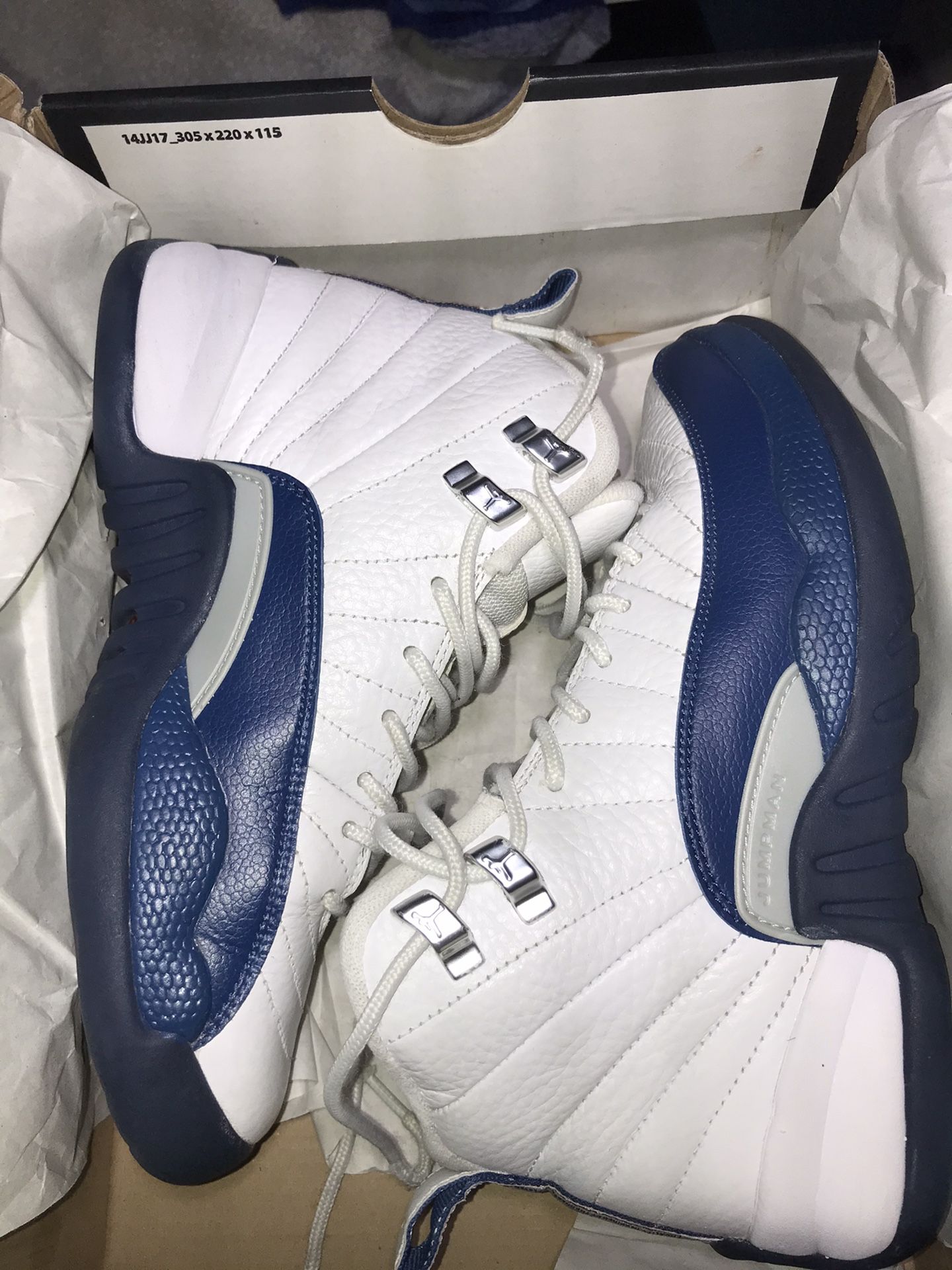 Jordan 12 French blue size 4y